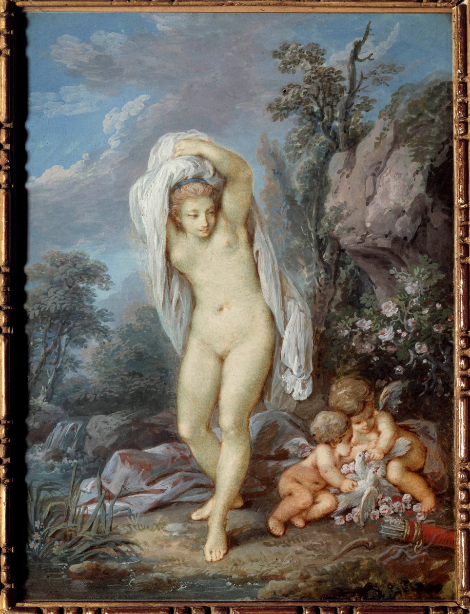 Koupel Venuše Malba od Jacquese Charliera (1720-1790) od Jacques Charlier