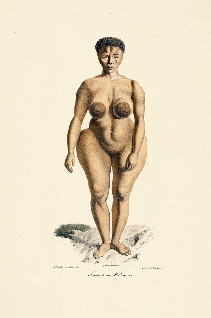 Boschman Race Woman Pohled zepředu od Jacques Christophe Werner