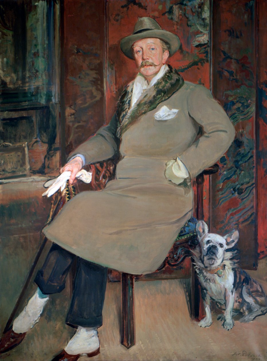 Paul Ernest Boniface hrabě de Castellane, 1924 od Jacques Emile Blanche