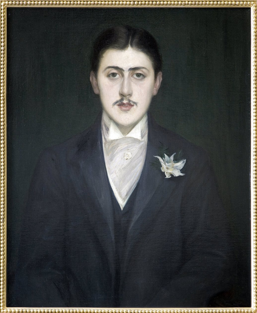 Portrét Marcela Prousta (olej na plátně) od Jacques Emile Blanche