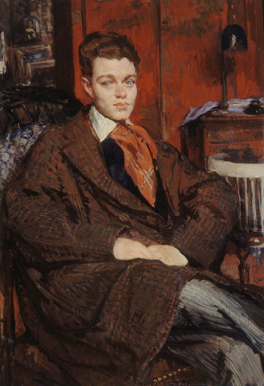 Portrét René Crevel 1900-1935, 1928. od Jacques Emile Blanche