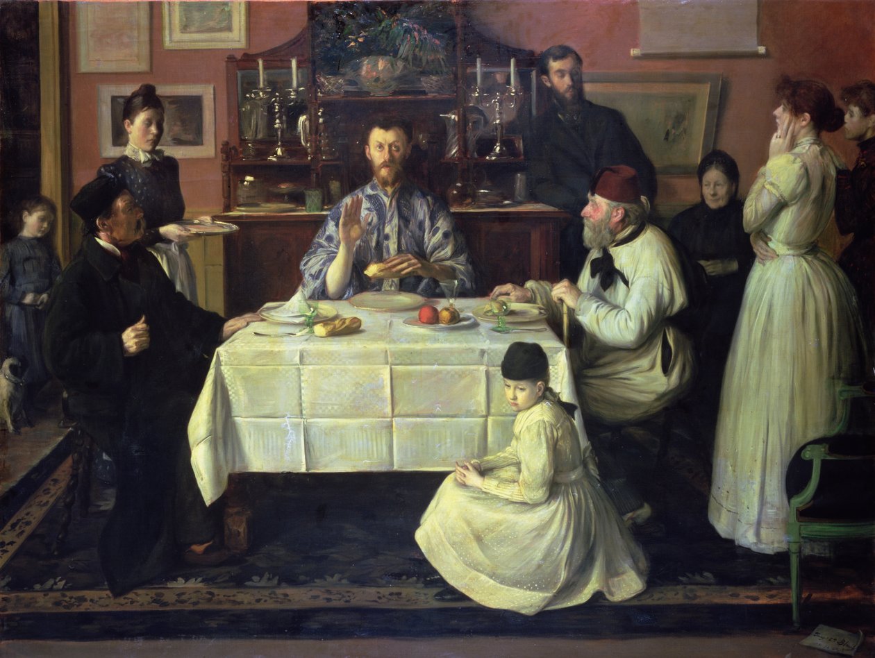 Hostitel, 1891-92 od Jacques Emile Blanche