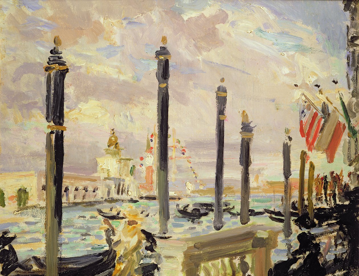 Benátky od Jacques Emile Blanche