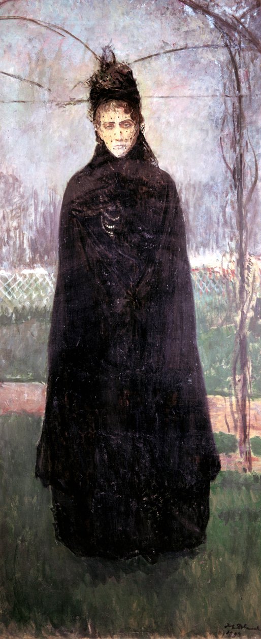 Virginia Oldoini 1837-99 hraběnka z Castiglione, vzpomínka na rok 1893, 1914 od Jacques Emile Blanche