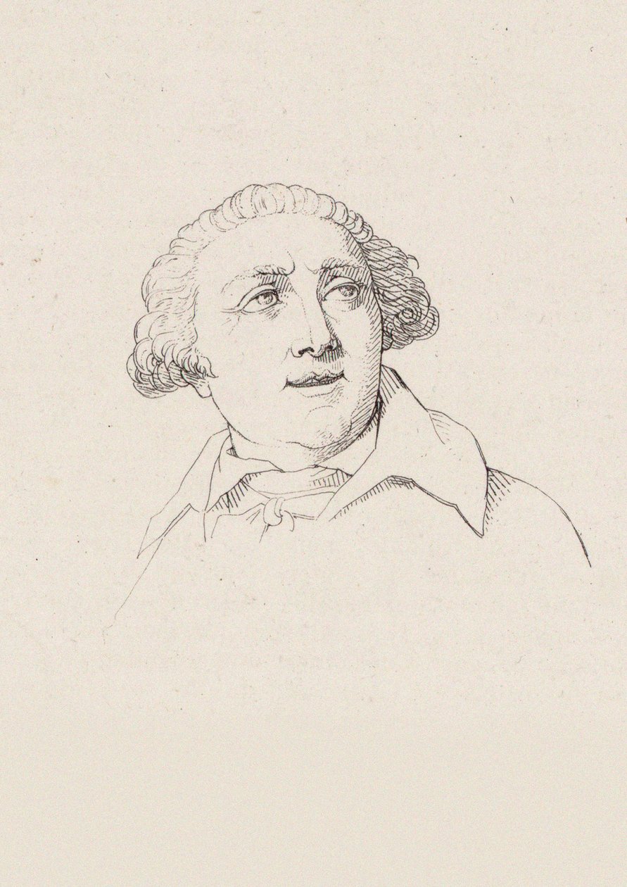 Portrét Giovanni Paisiello 1740-1816. od Jacques Frémy