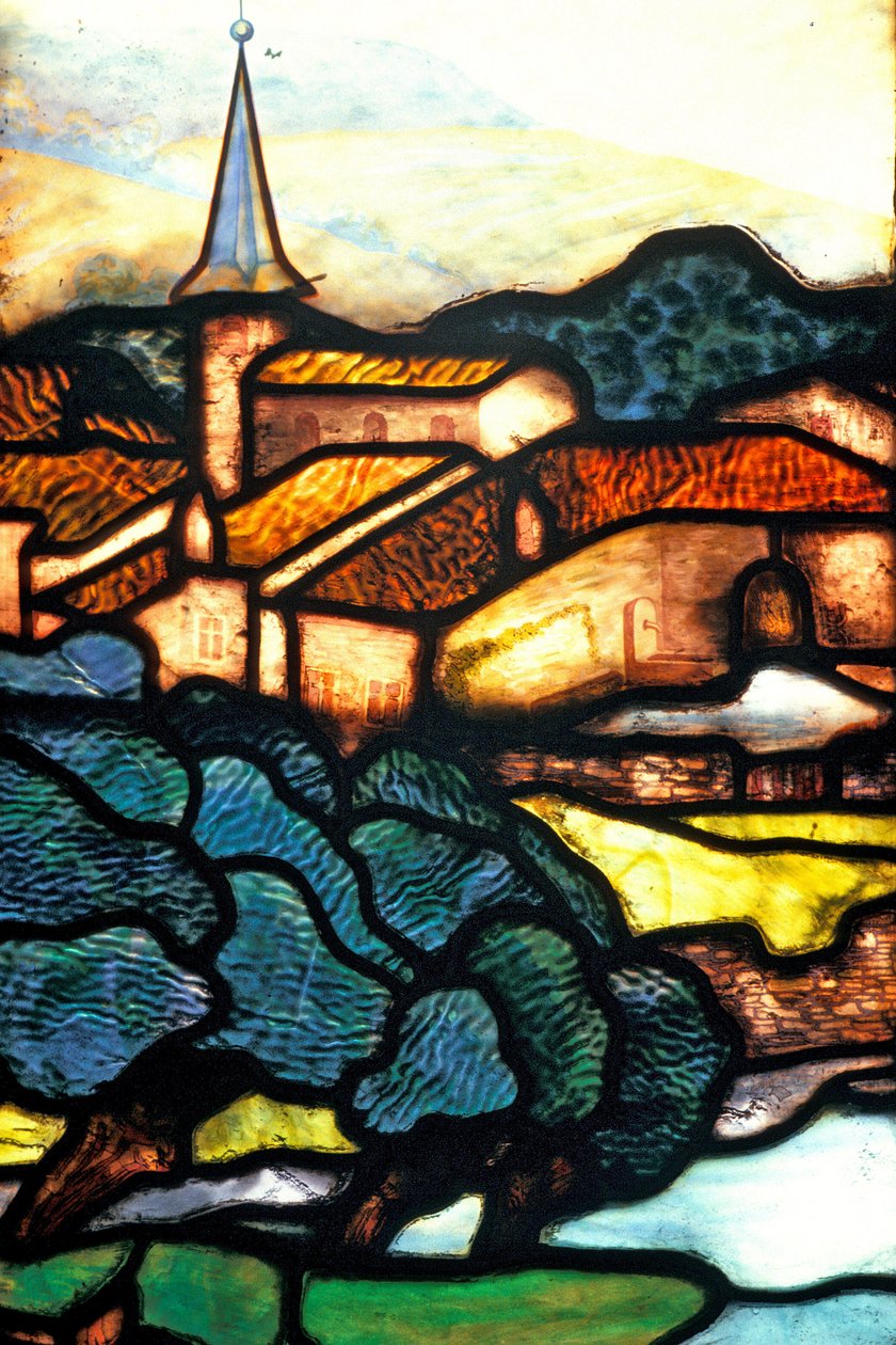 Nancy (oddělení 54), Art Nouveau, Obchodní a průmyslová komora, Vitráže od Jacquese Grubera (1870-1936) od Jacques Gruber