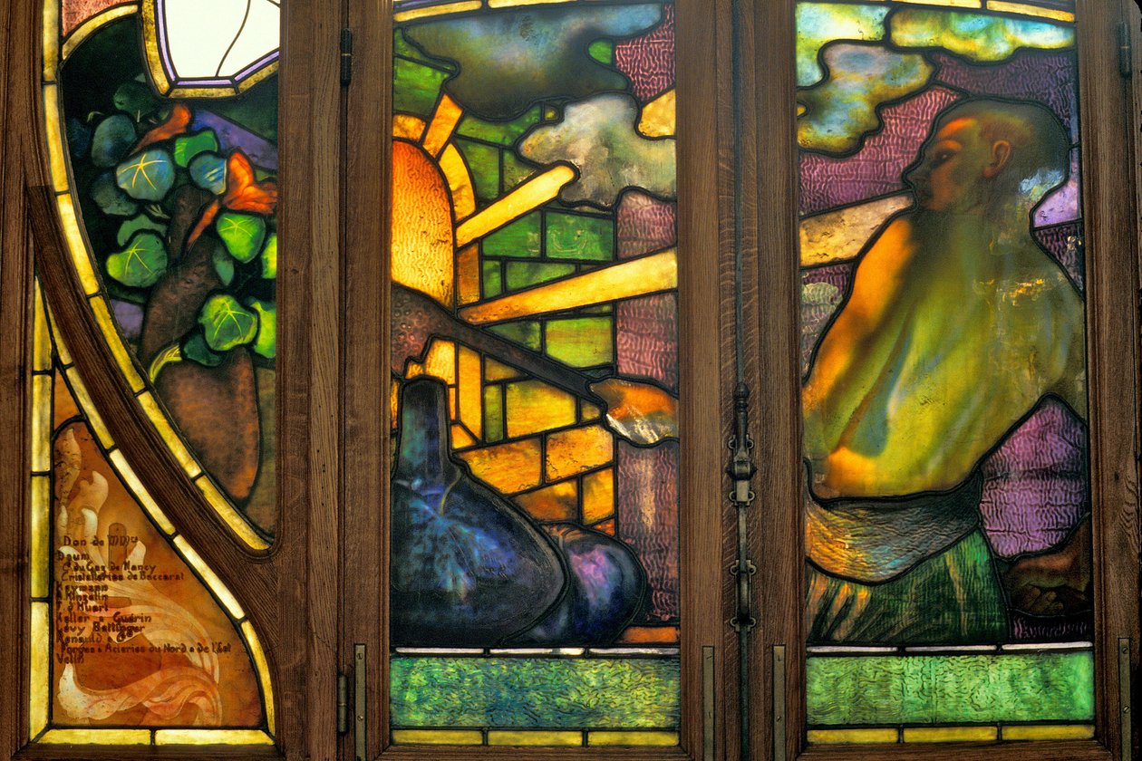 Nancy (oddělení 54), Art Nouveau, Obchodní komora a burza, Vitráže od Jacquese Grubera (1870-1936) od Jacques Gruber