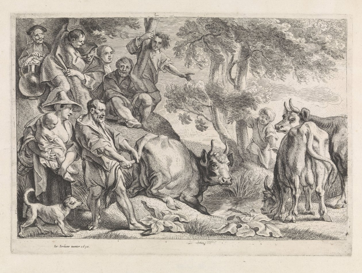 Herkules a Cacus od Jacques Jordaens