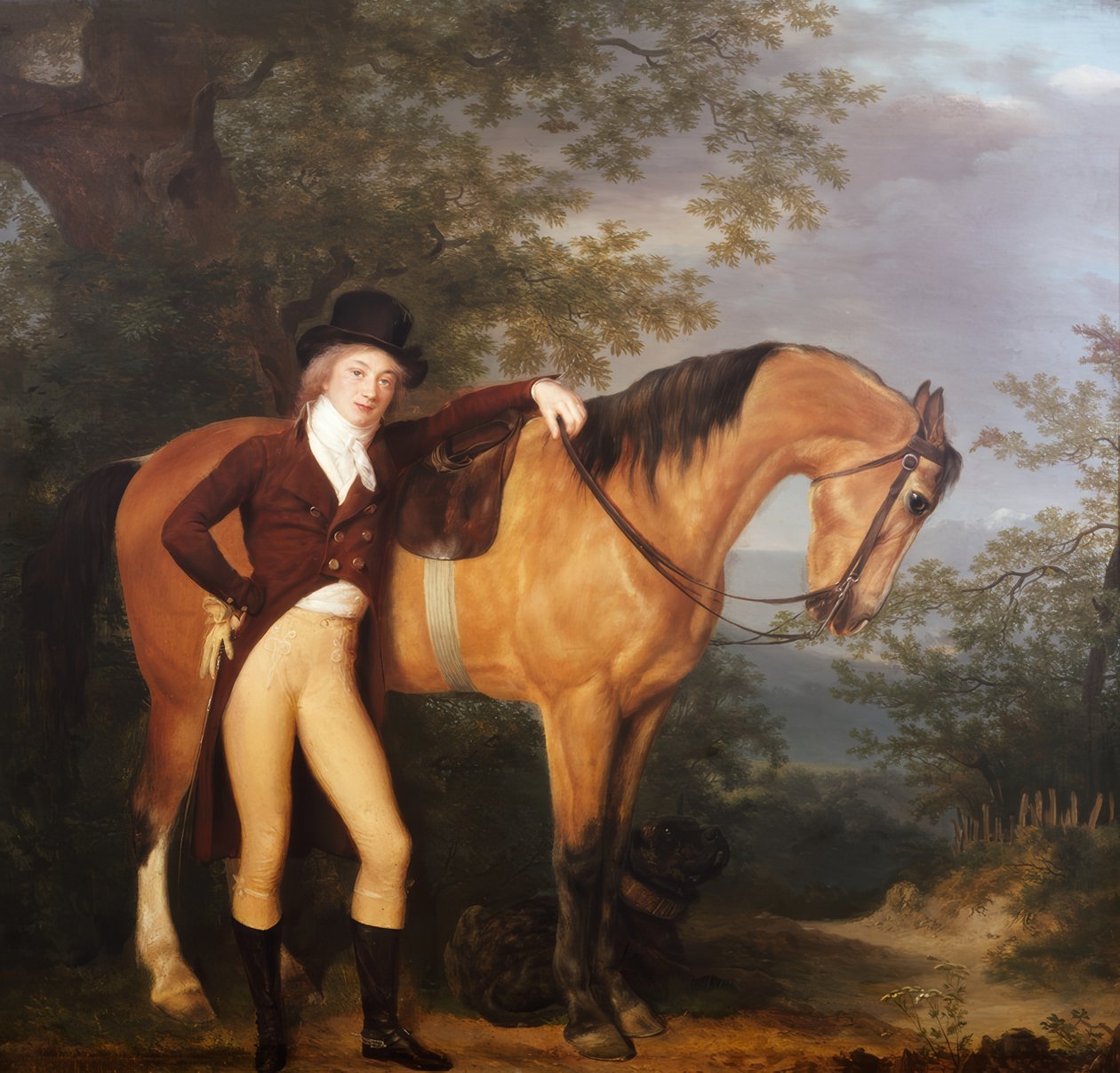 Autoportrét Jacques-Laurent Agasse od Jacques Laurent Agasse