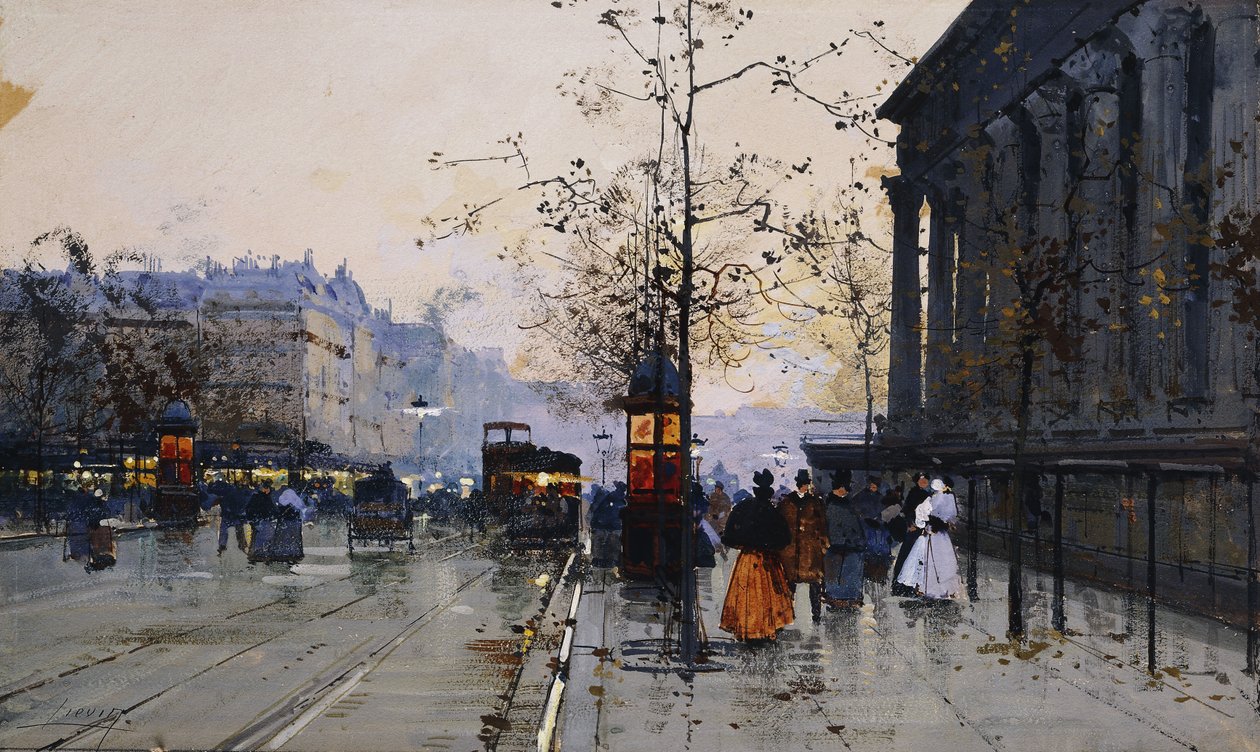 Madeleine, Paříž od Jacques Lieven
