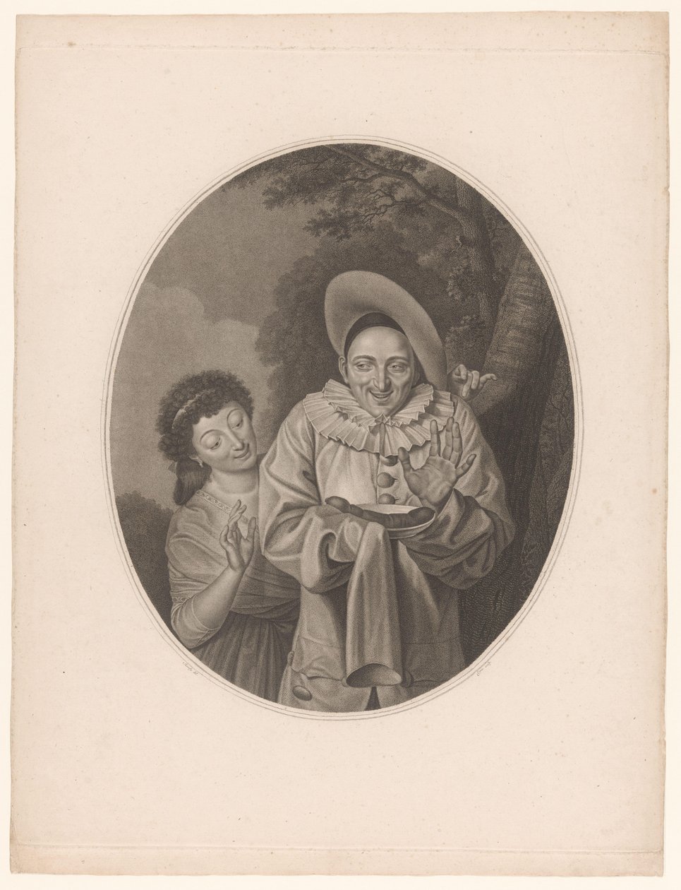 Pierrot potkal nejhorší od Jacques Louis Copia