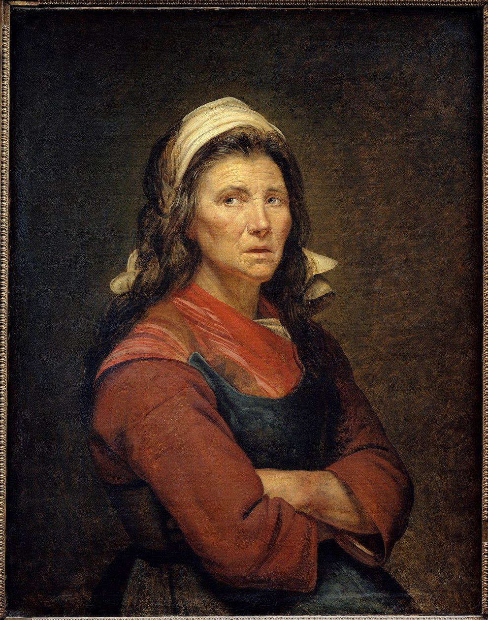 Maraichére. Obraz od Jacquese Louise Davida (1748-1825) od Jacques Louis David