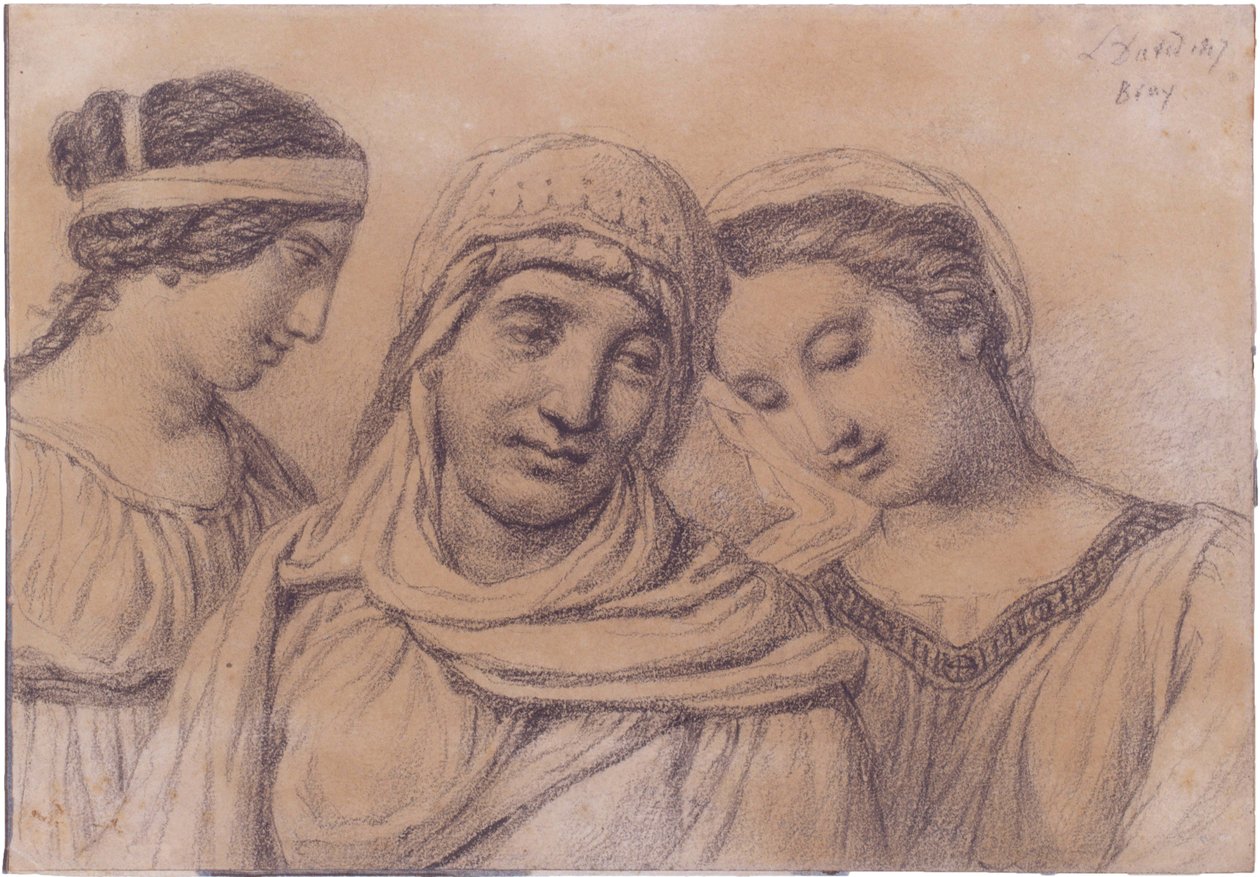 Nizozemština: Tři ženy od Jacques Louis David
