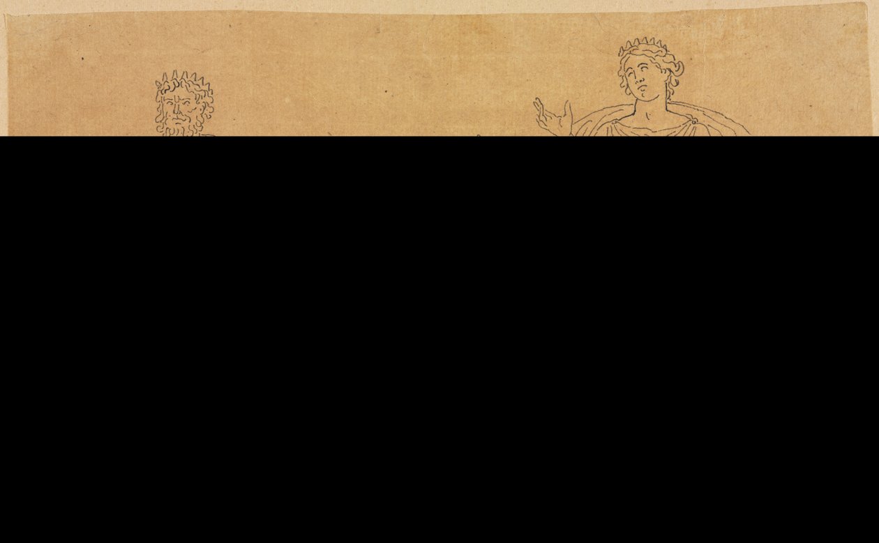 Bohové a bohyně, čtvrtá čtvrtina 1700 nebo první čtvrtina 1800. od Jacques Louis David