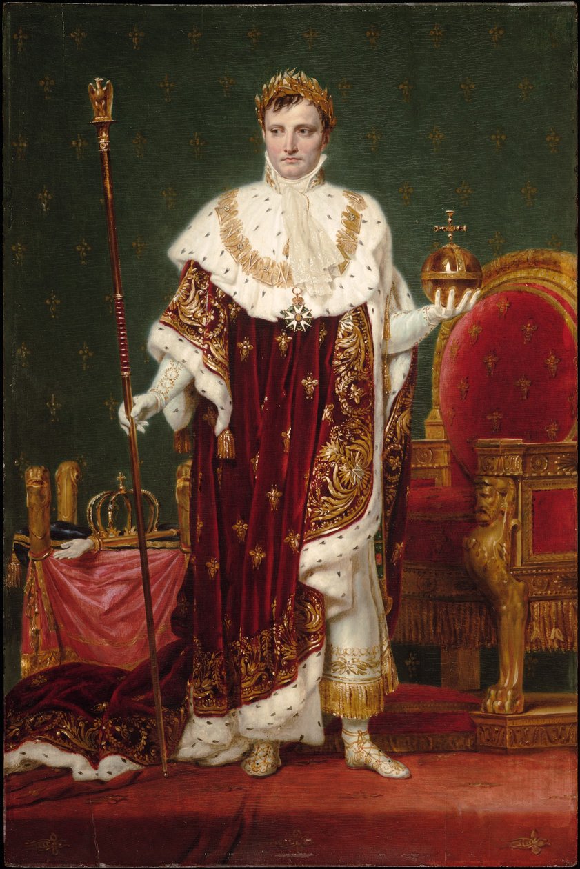 Jacques-Louis David - Císař Napoleon I., asi 1807 od Jacques Louis David