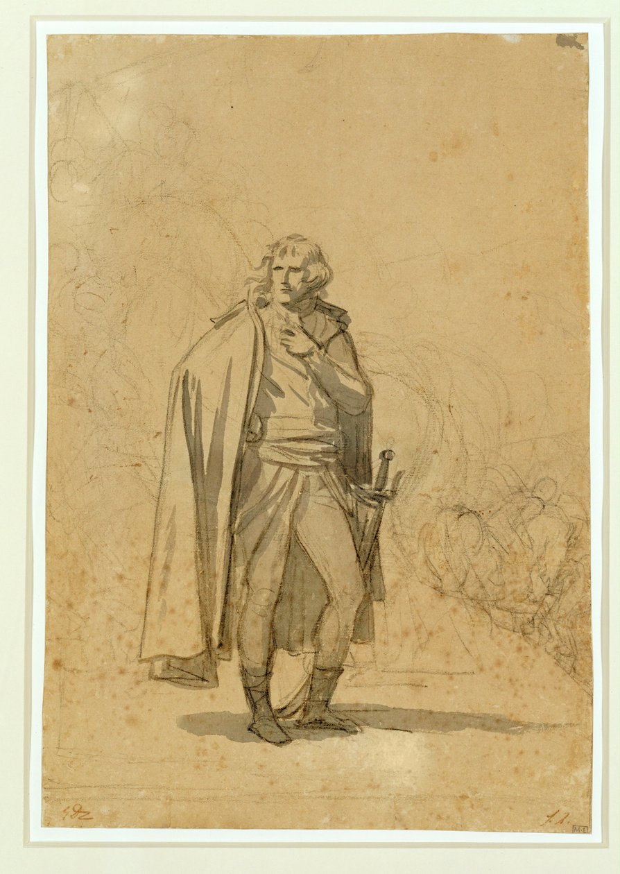 Le General Bonaparte debout ... od Jacques Louis David