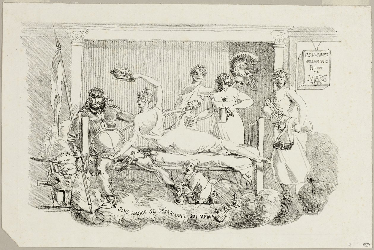 Bez lásky se odzbrojuje od Jacques Louis David