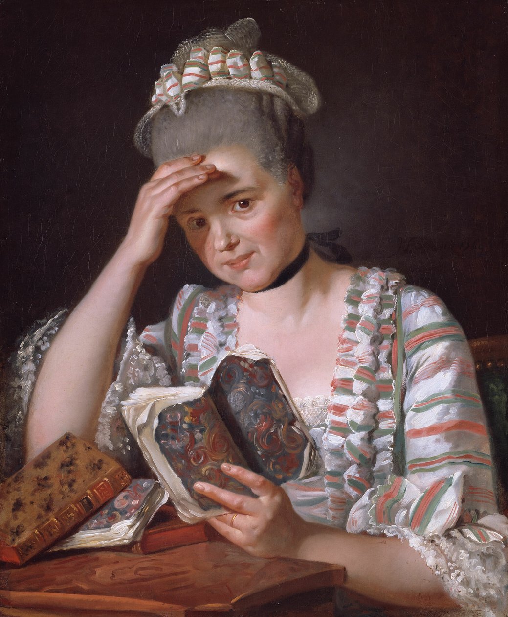 Paní François Buron od Jacques Louis David