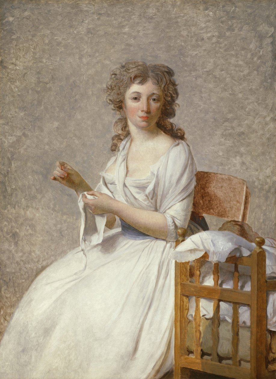 Madame de Pastoret a její syn od Jacques Louis David