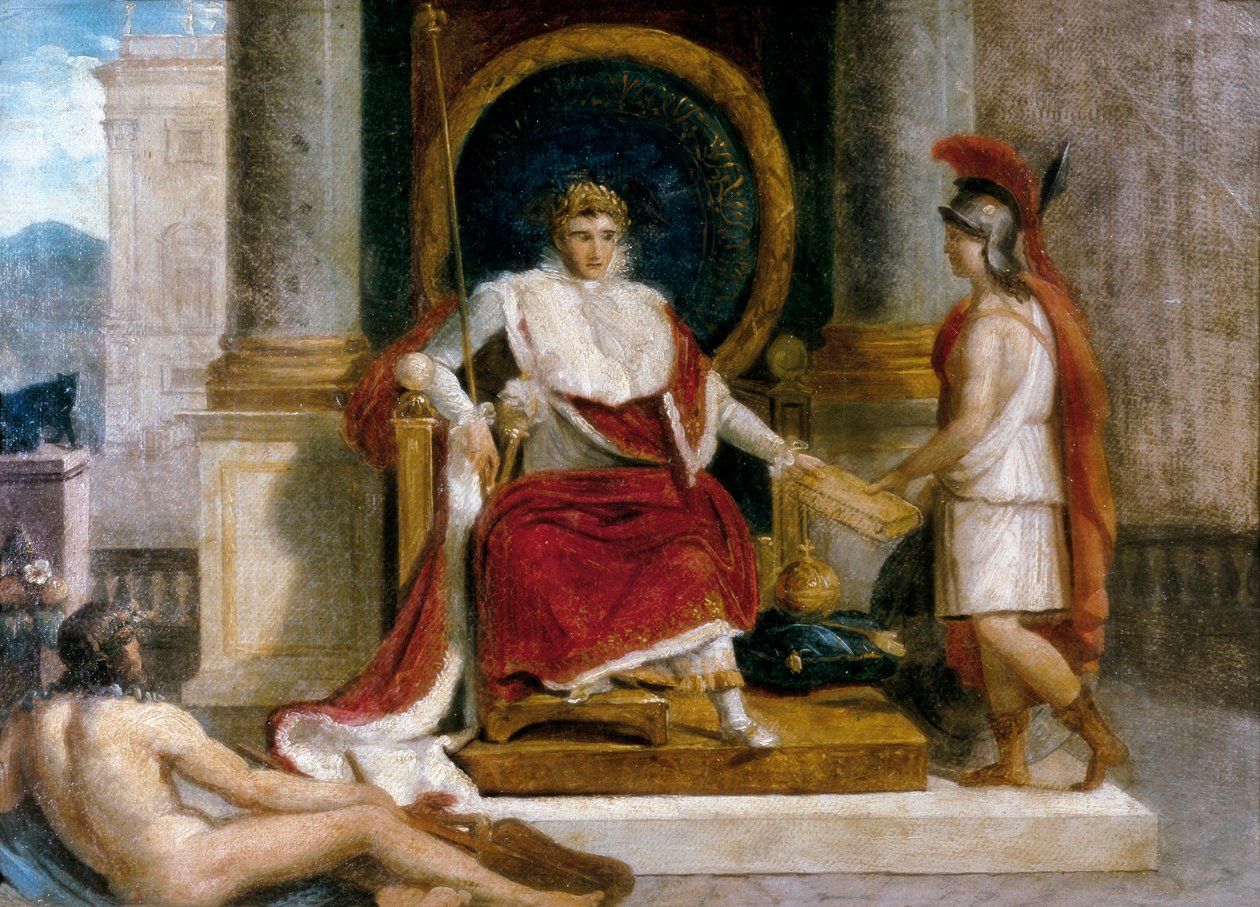 Závěsný od Jacques Louis David