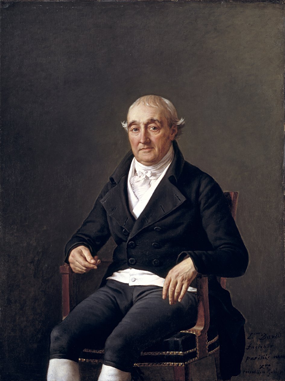 Portrét Coopera Penrose, 1802 od Jacques Louis David
