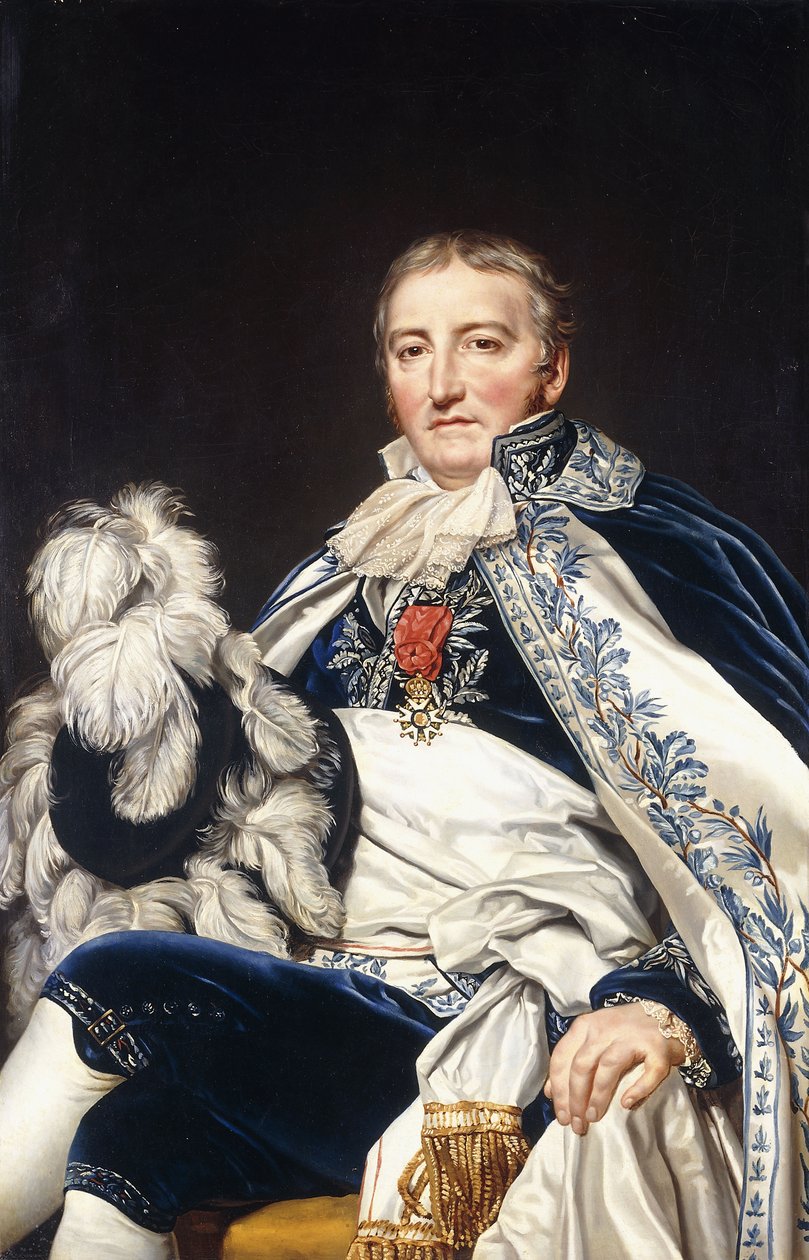 Portrét francouzského hraběte z Nantes od Jacques Louis David