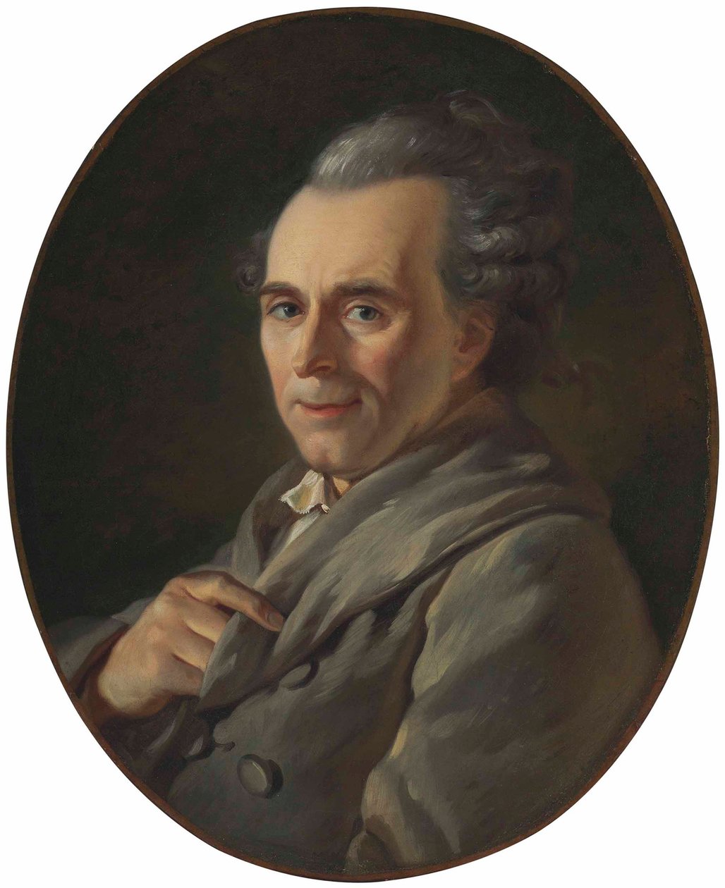 Portrét Michela-Jeana Sedaina od Jacques Louis David