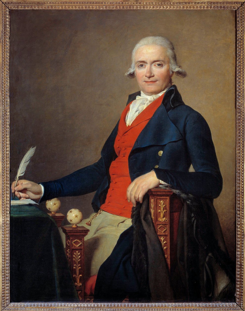 Portrét ministra Gasparda Meyera (1749-1799) Obraz Jacquese Louise Davida (1748-1825) 1795 od Jacques Louis David