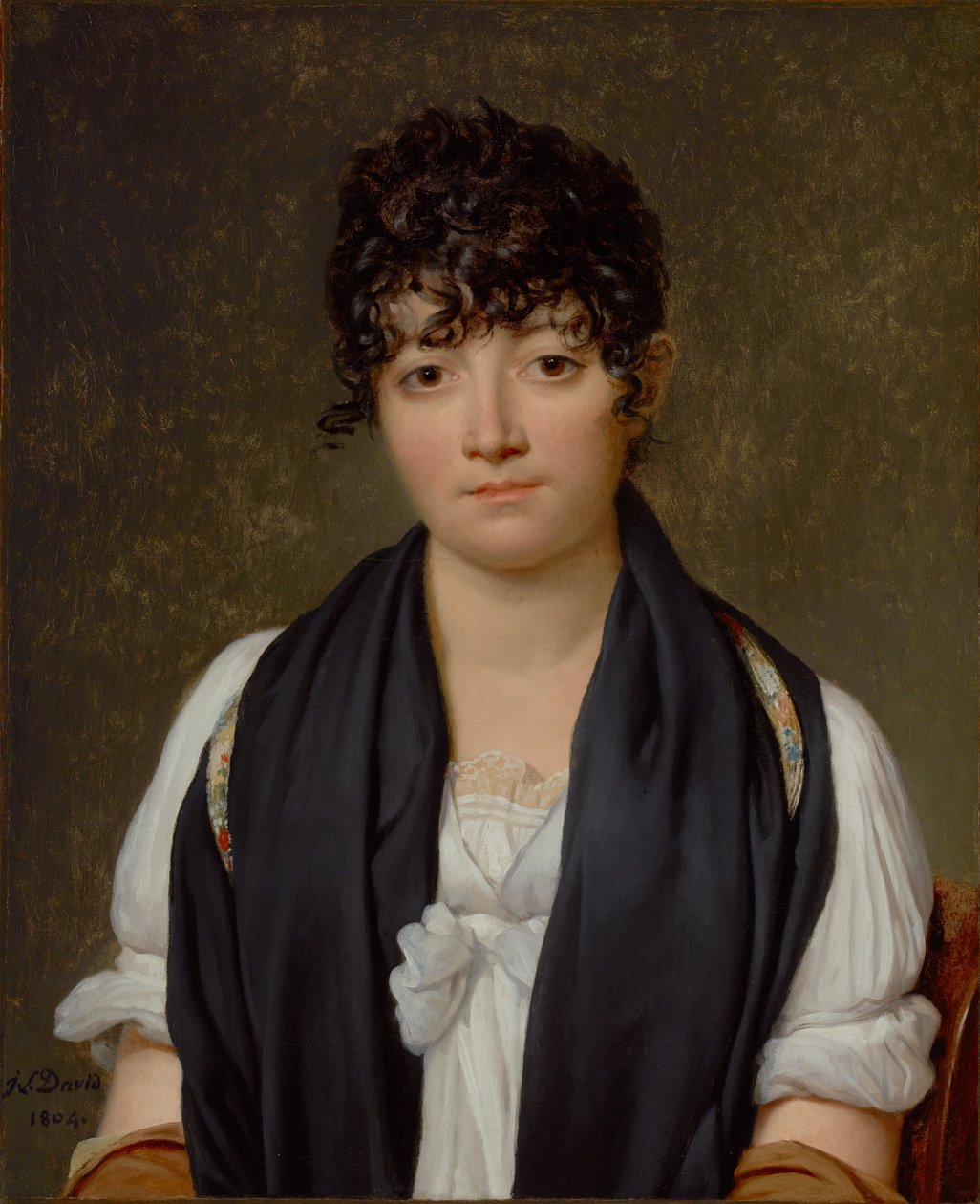 Portrét Suzanne Le Peletier de Saint-Fargeau od Jacques Louis David