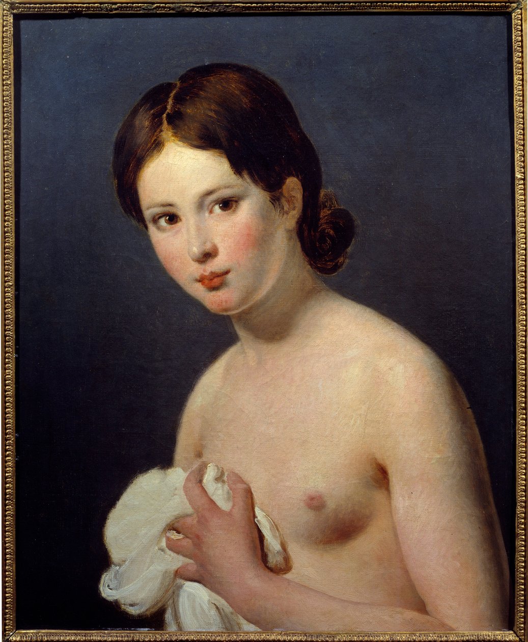 Portrét mladé dívky. Obraz od Jacquese Louise Davida (1748-1825) od Jacques Louis David