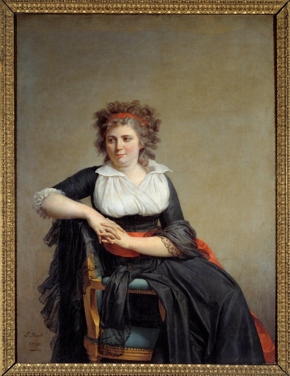 Portrét Jeanne Robertine Rilliet Marquise d