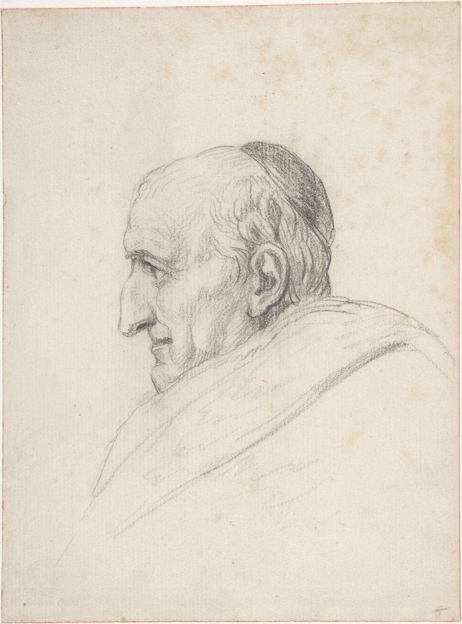 Kardinál Pacca od Jacques Louis David