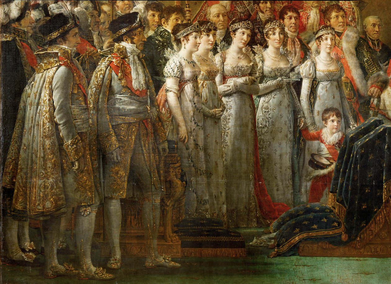 Korunovace císaře Napoleona I. Bonaparta ... od Jacques Louis David