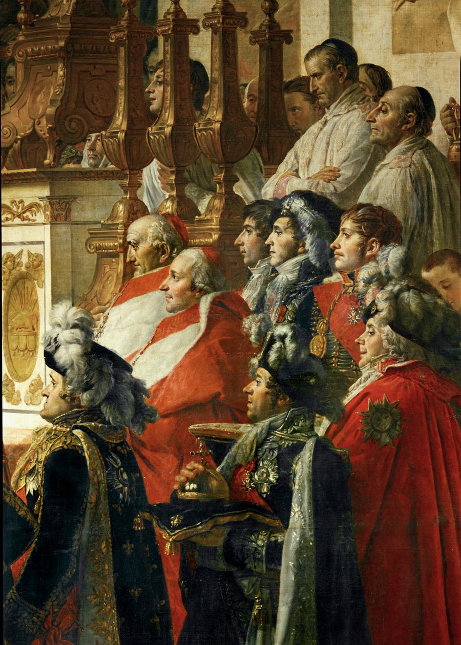 Korunovace císaře Napoleona I. Bonaparta ... od Jacques Louis David