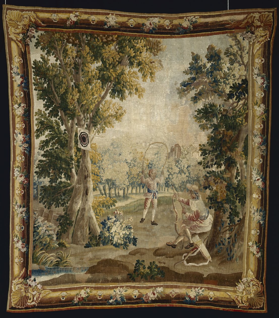 Lukostřelba, od Amusements Champêtres od Jacques Nicolas Julliard