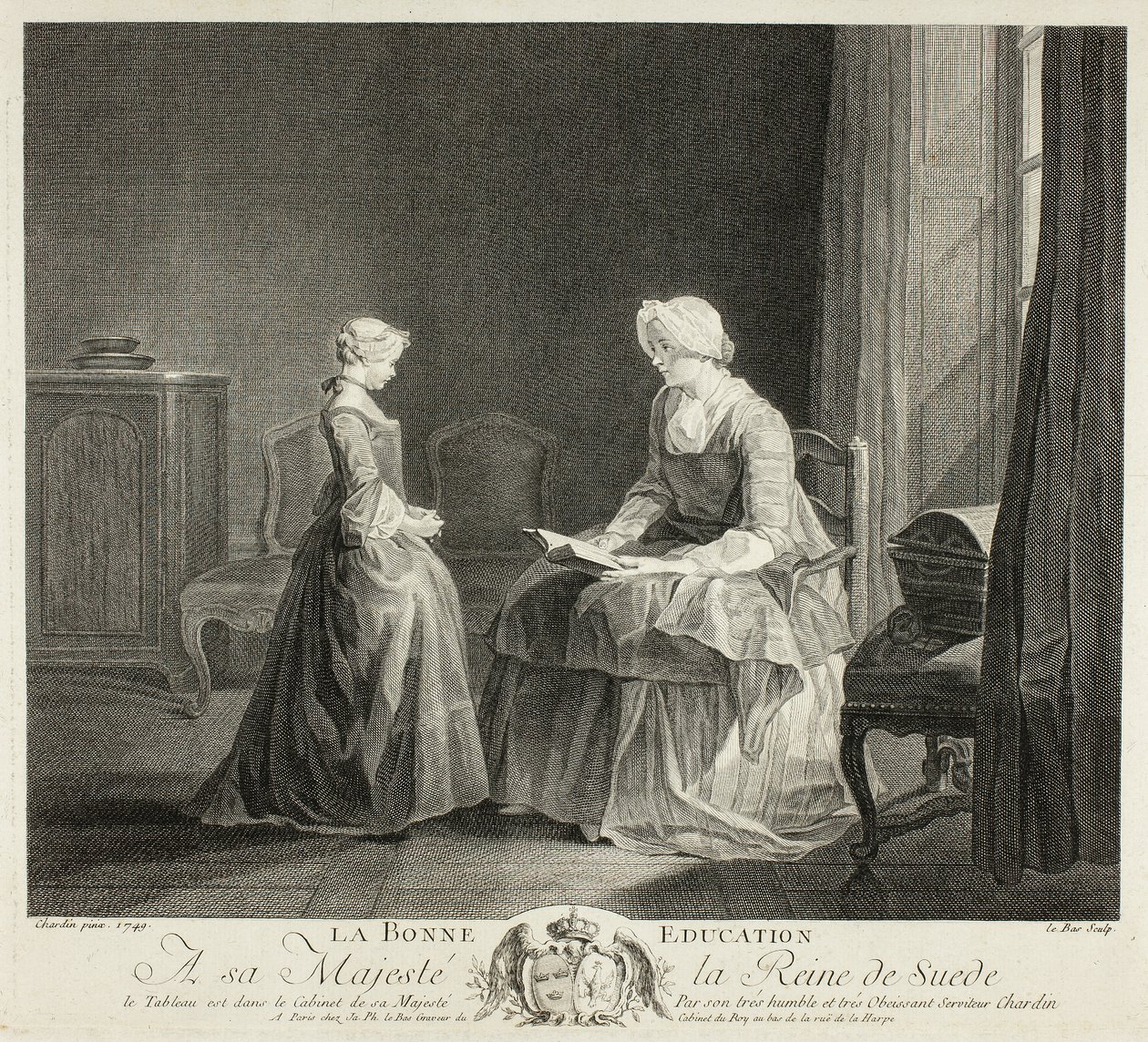 Dobré vzdělání od Jacques Philippe Le Bas