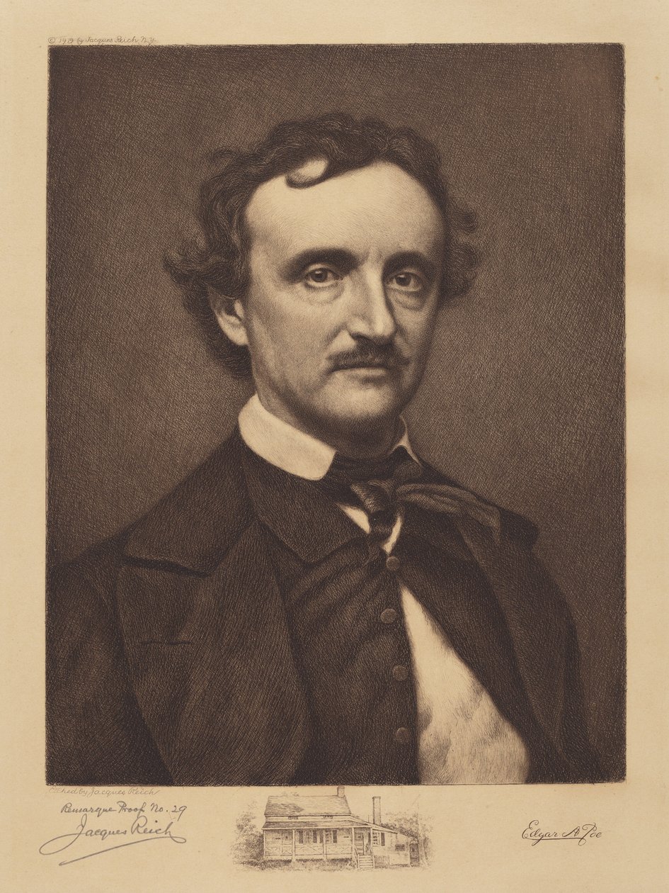 Edgar Allen Poe od Jacques Reich