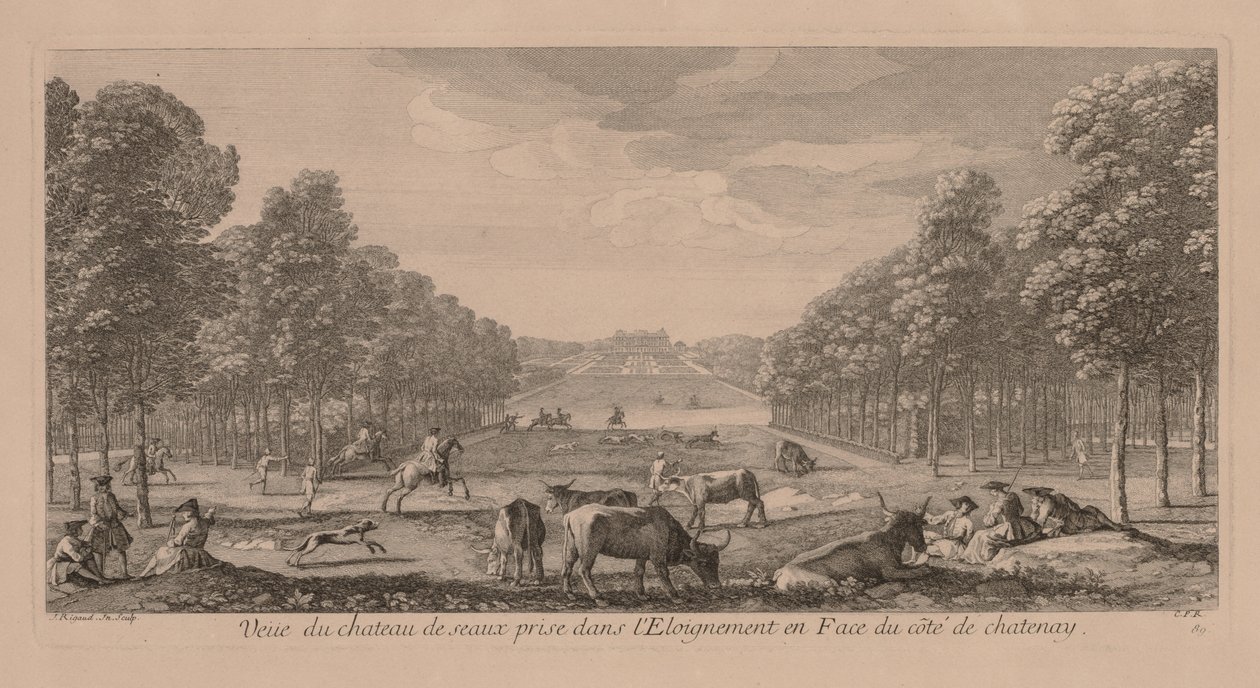 Zámek Berny. od Jacques Rigaud