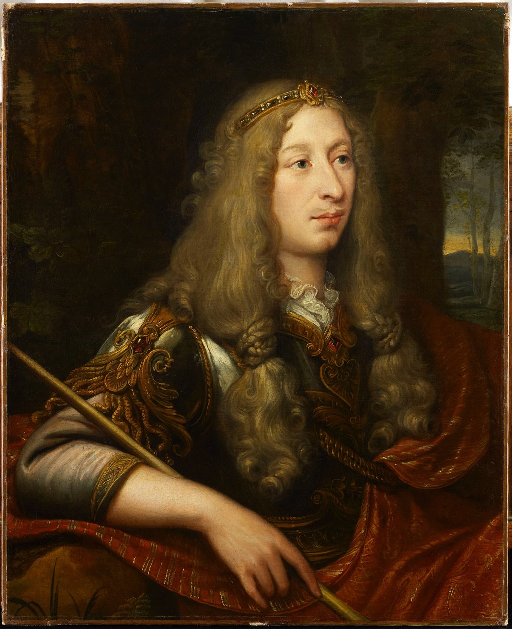Francouzsky: Portrait de Louis II de Bourbon, duc d