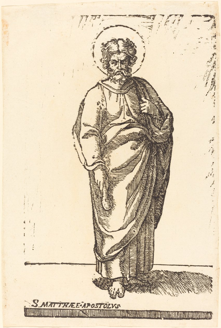 Svatý Matěj od Jacques Stella