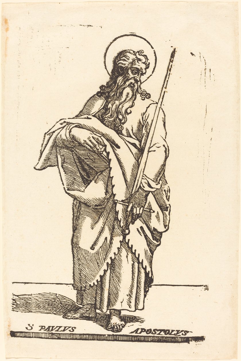 Svatý Pavel od Jacques Stella