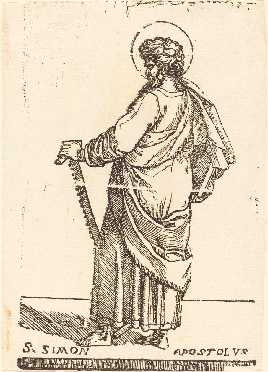 Svatý Šimon od Jacques Stella