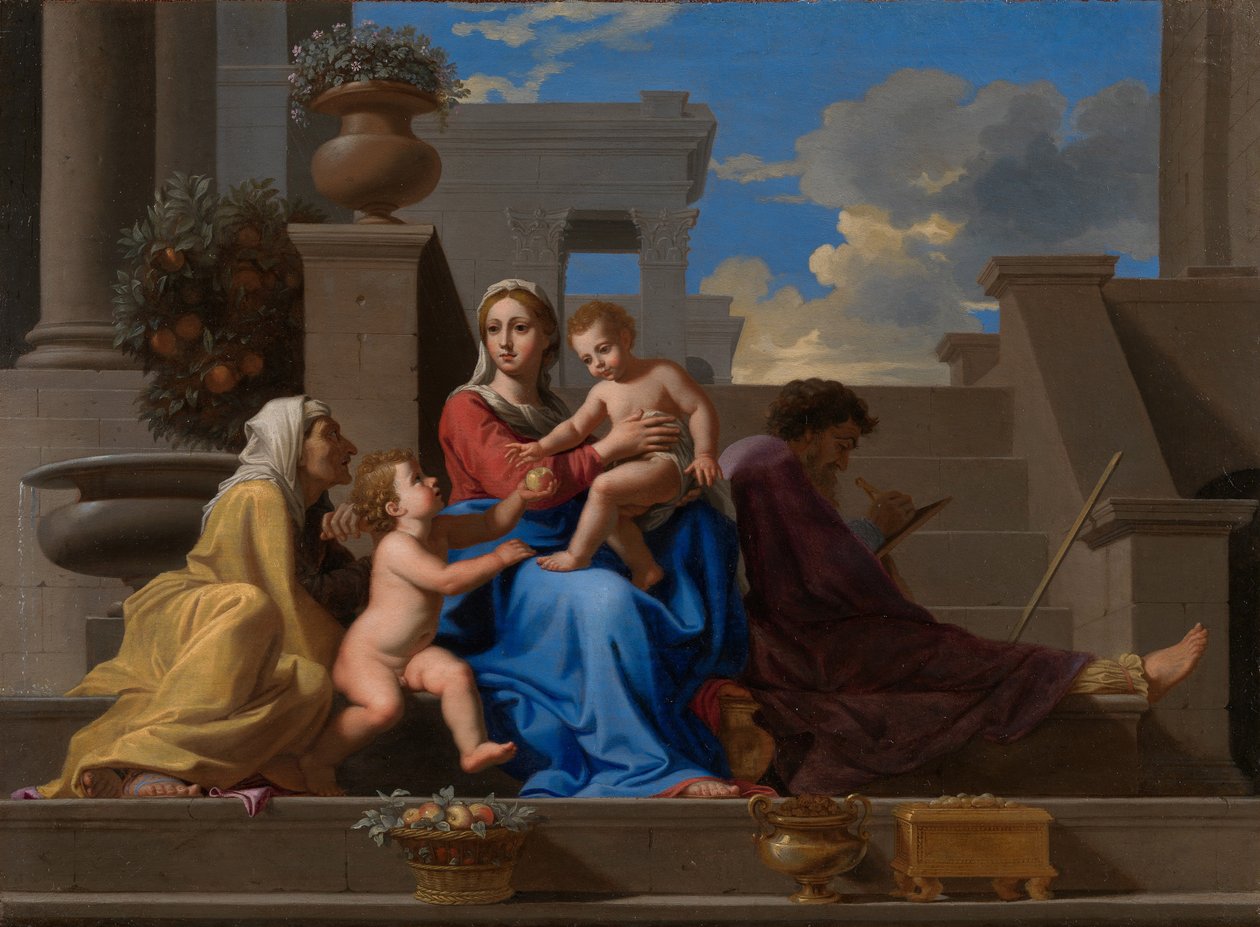 Svatá rodina od Jacques Stella