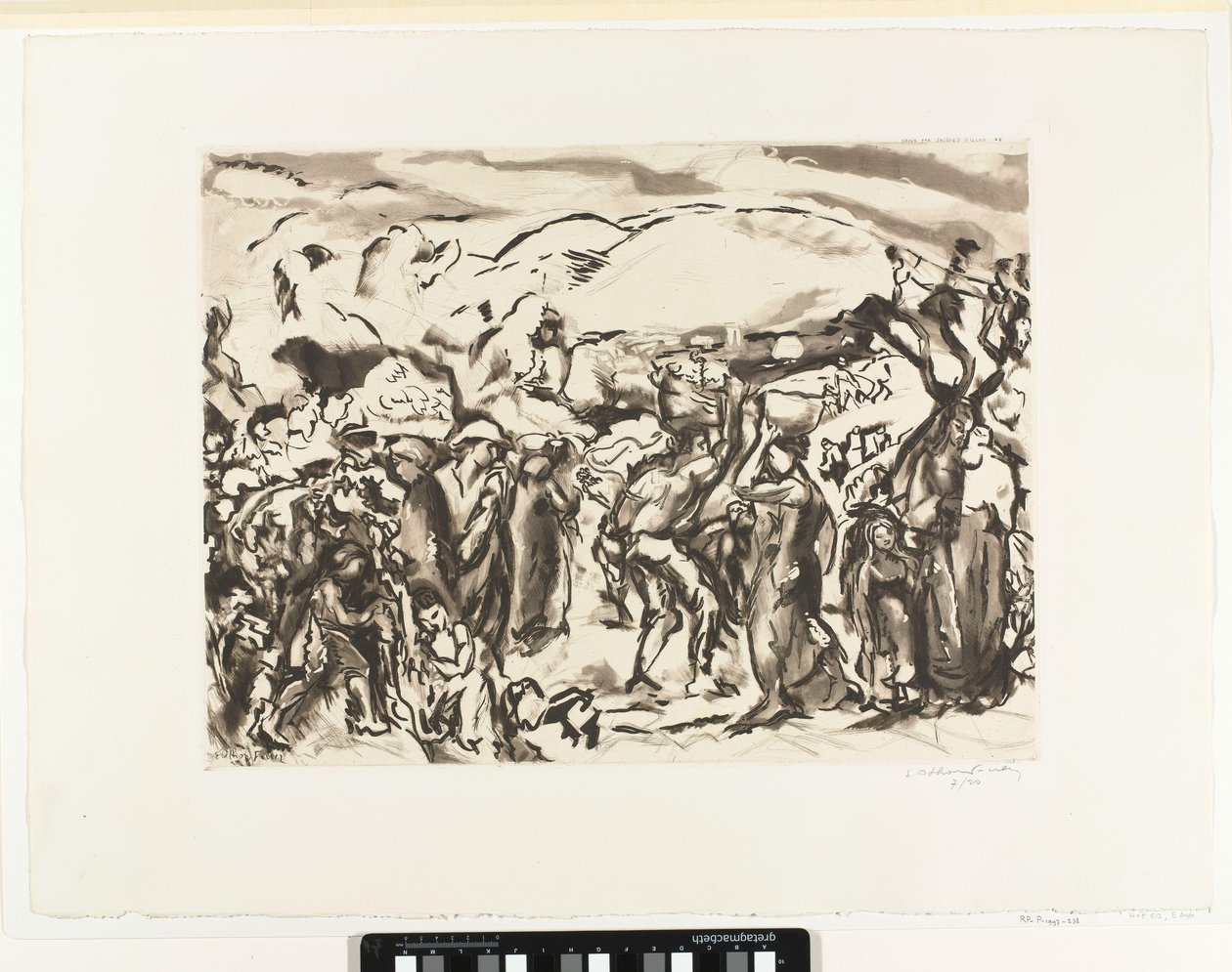 Sklizeň Figurky Friesz, Les Vendanges (původní název) od Jacques Villon
