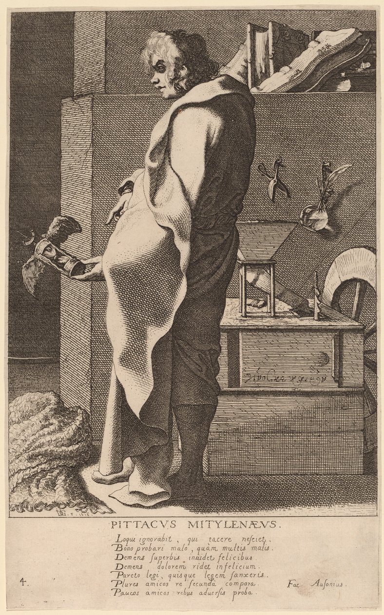 Pittacus Mitylanaeus od Jacques de Gheyn III