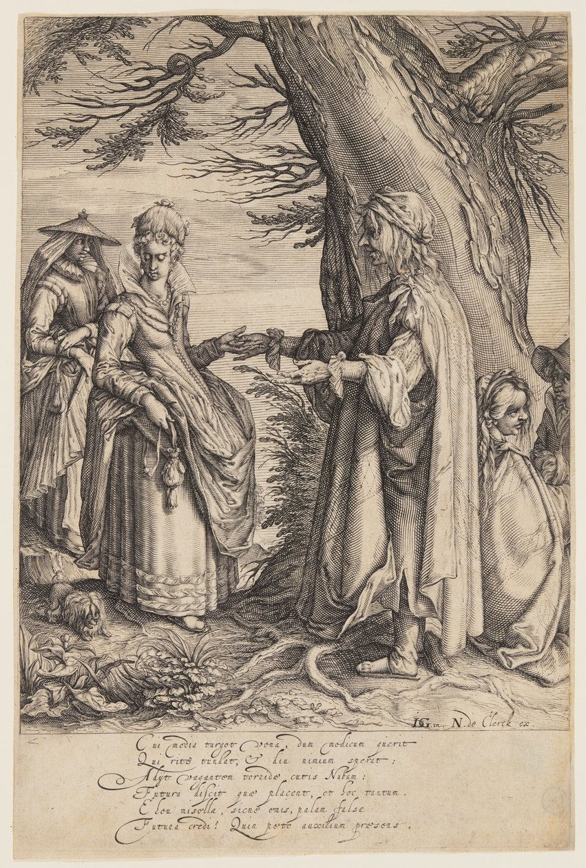 Věštec od Jacques de Gheyn II