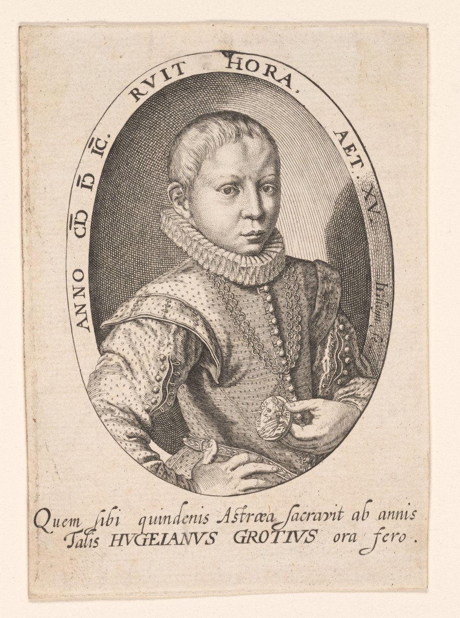 Hugo Grotius od Jacques de Gheyn II
