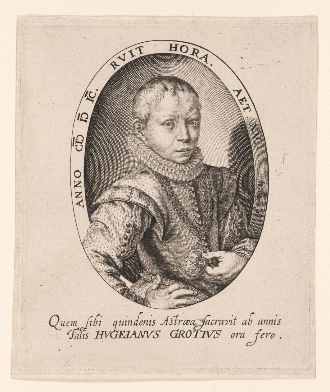 Hugo Grotius od Jacques de Gheyn II