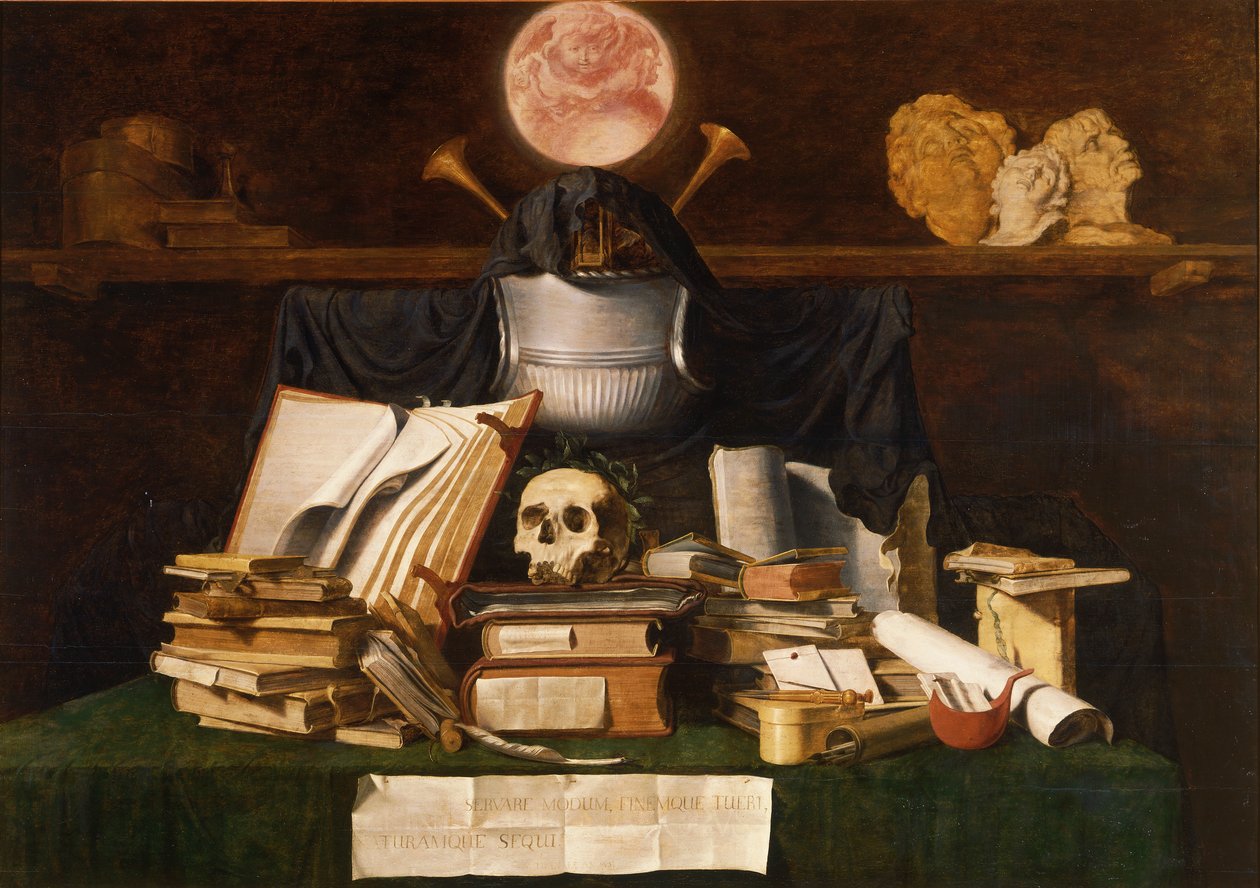 Zátiší Vanitas od Jacques de Gheyn II