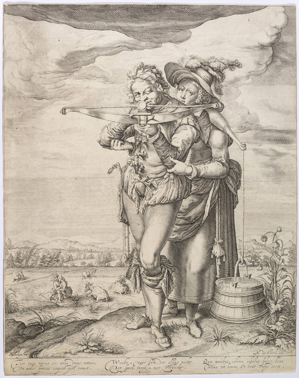 Kuše a dojička, c. 1610. od Jacques de Gheyn the Younger